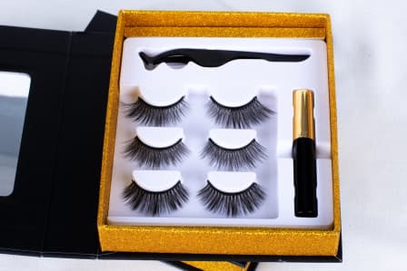 Beautiful Glamour EYELASHES Set_0