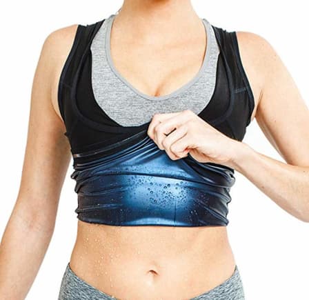 Sweat Maker Waist Trainer Vest with Sauna Effect - 2 Extra Large_0