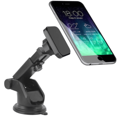 Cell Phone Holder for Car 360 Degree Rotation Dashboard Magnetic Phone Mount_0