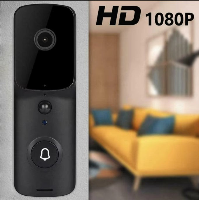 WiFi Smart Video Doorbell Camera - Black_4