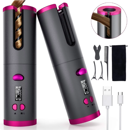 Wireless Automatic Hair Curler